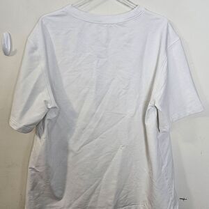 Nap Short Sleeve Cropped Tee Women's White Large